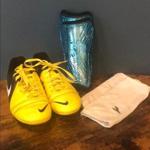 Soccer Cleats and Shin Guards ⚽️